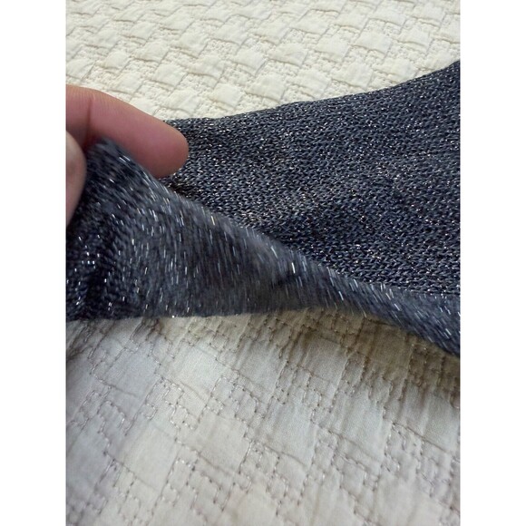 Krizia Maglia Italy Sweater Mohair Metal Blend Sparkle | Gray | Size IT 44 - M - Picture 7 of 16
